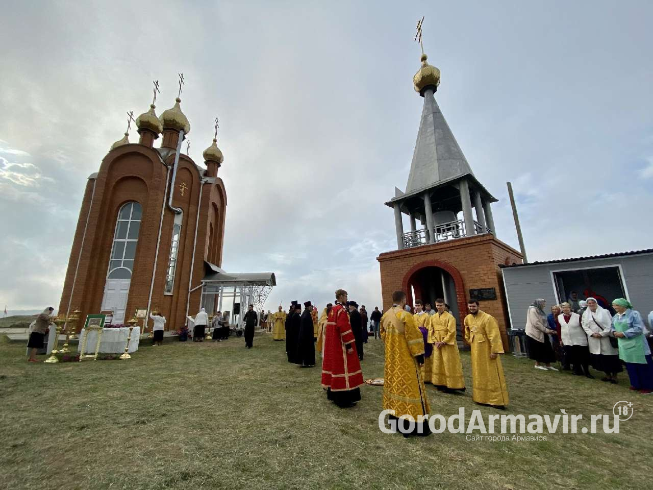 В Армавире в день памяти Александра Невского прошла Божественная литургия