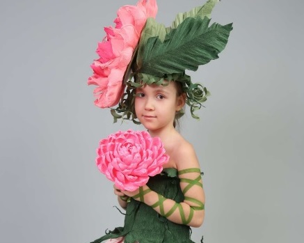 Ученица школы №25 Армавира заняла 2 место на Всероссийском конкурсе экокостюмов 