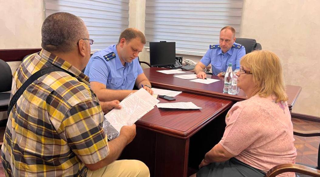 Заместитель прокурора Кубани взял на контроль обращения жителей Армавира