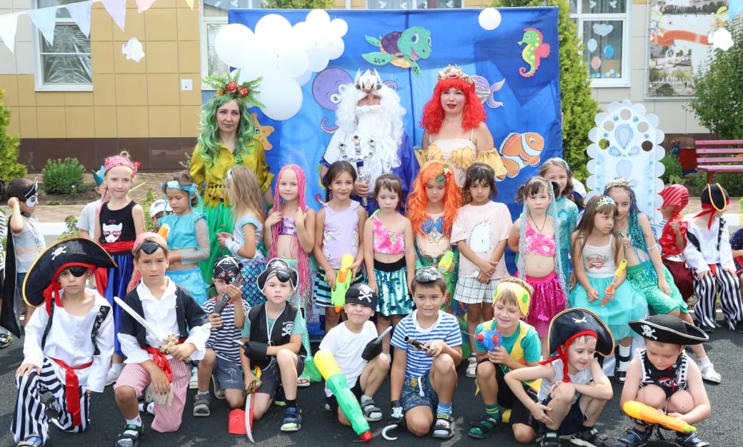 В Армавире в детском саду № 15 прошел музыкально-спортивный праздник «День Нептуна»