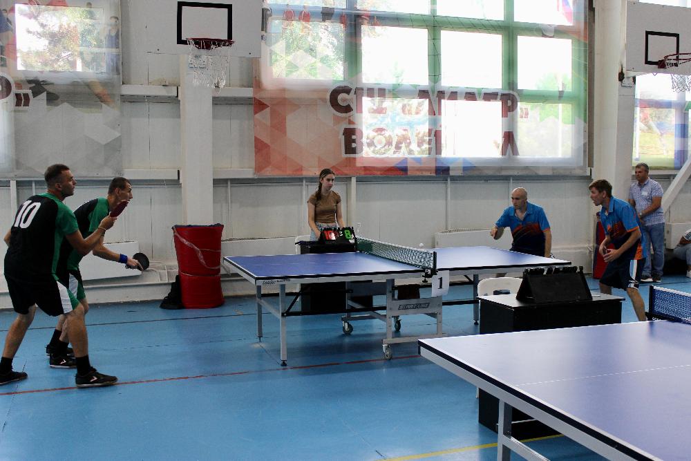 Команда Армавирского РЦ заняла 2 место в специальной спартакиаде по настольному теннису
