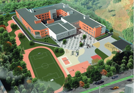 В Северном микрорайоне Армавира на 50% готов цокольный этаж новой современной школы на 1100 мест 