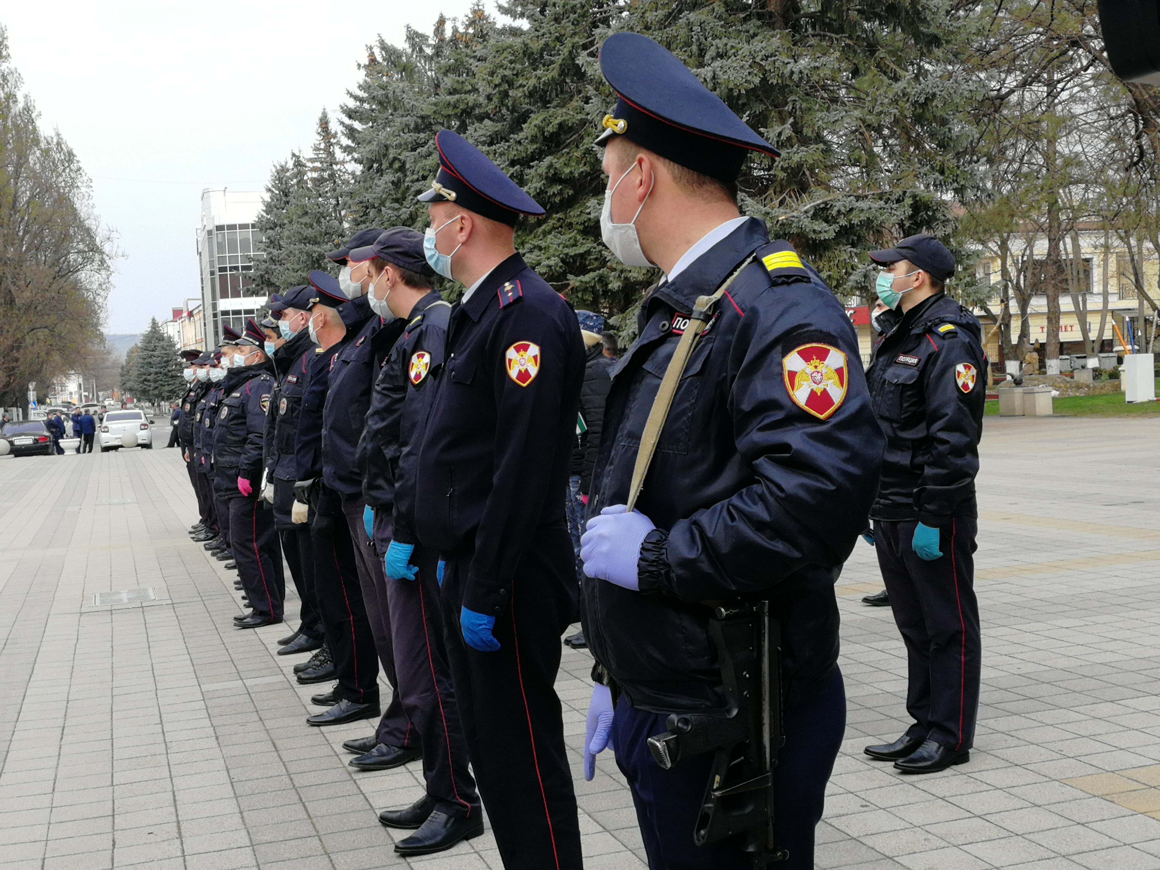 Полиция в городе