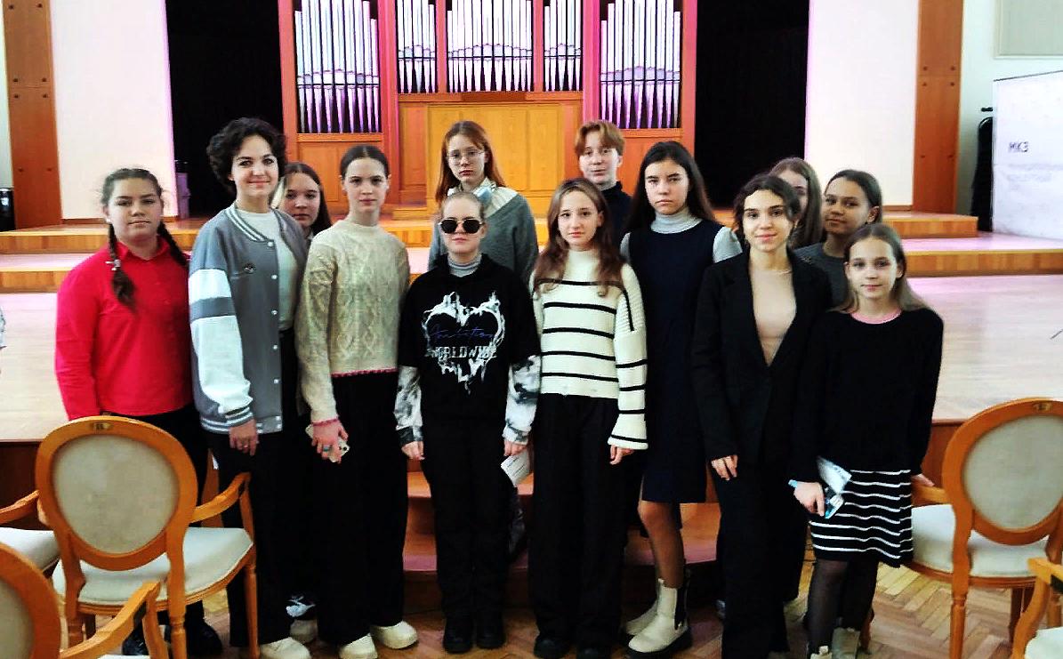 Воспитанники музыкальной спецшколы из Армавира посетили органный зал в кубанской столице 