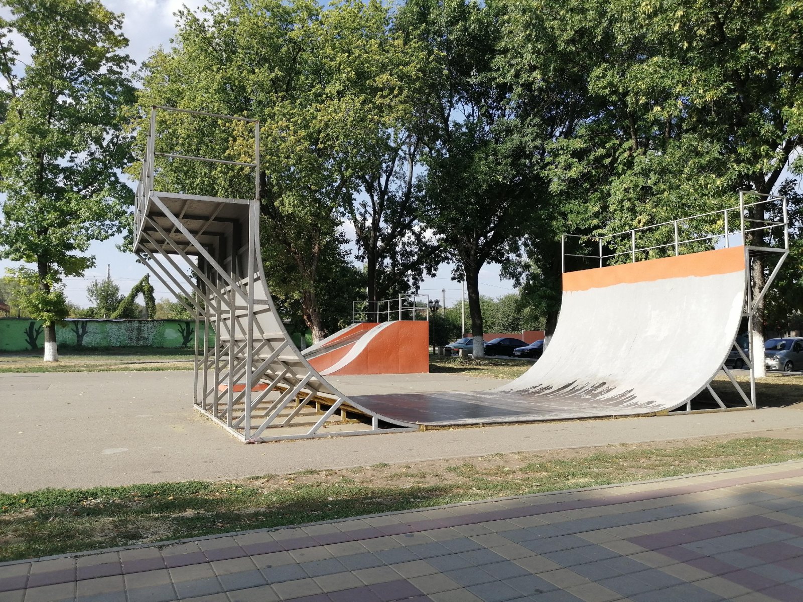 Новый скейт парк в Армавире