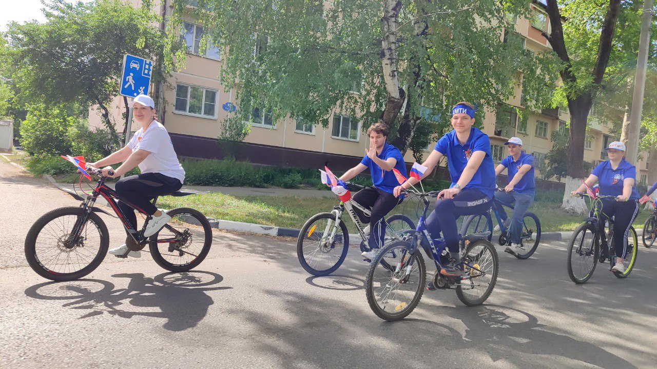 В Армавире прошел велопробег в честь 79-ой годовщины Победы в Великой Отечественной войне
