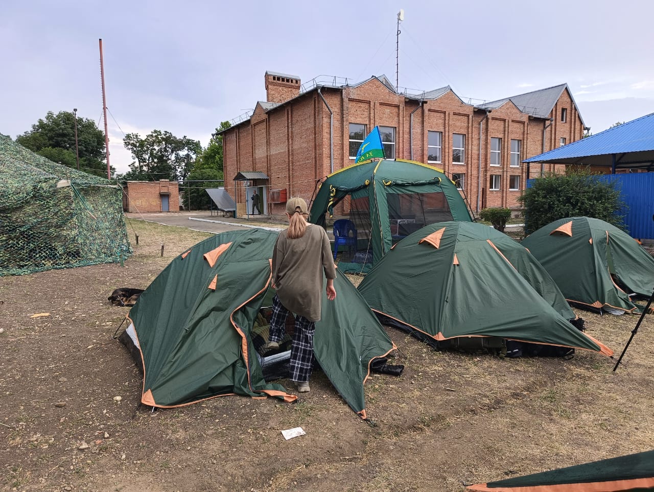 В посёлке Первомайском 100 юнармейцев пройдут курс выживания в палаточном лагере 