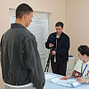 В Армавире 18-летний Кирилл Гришин впервые проголосовал на избирательном участке 