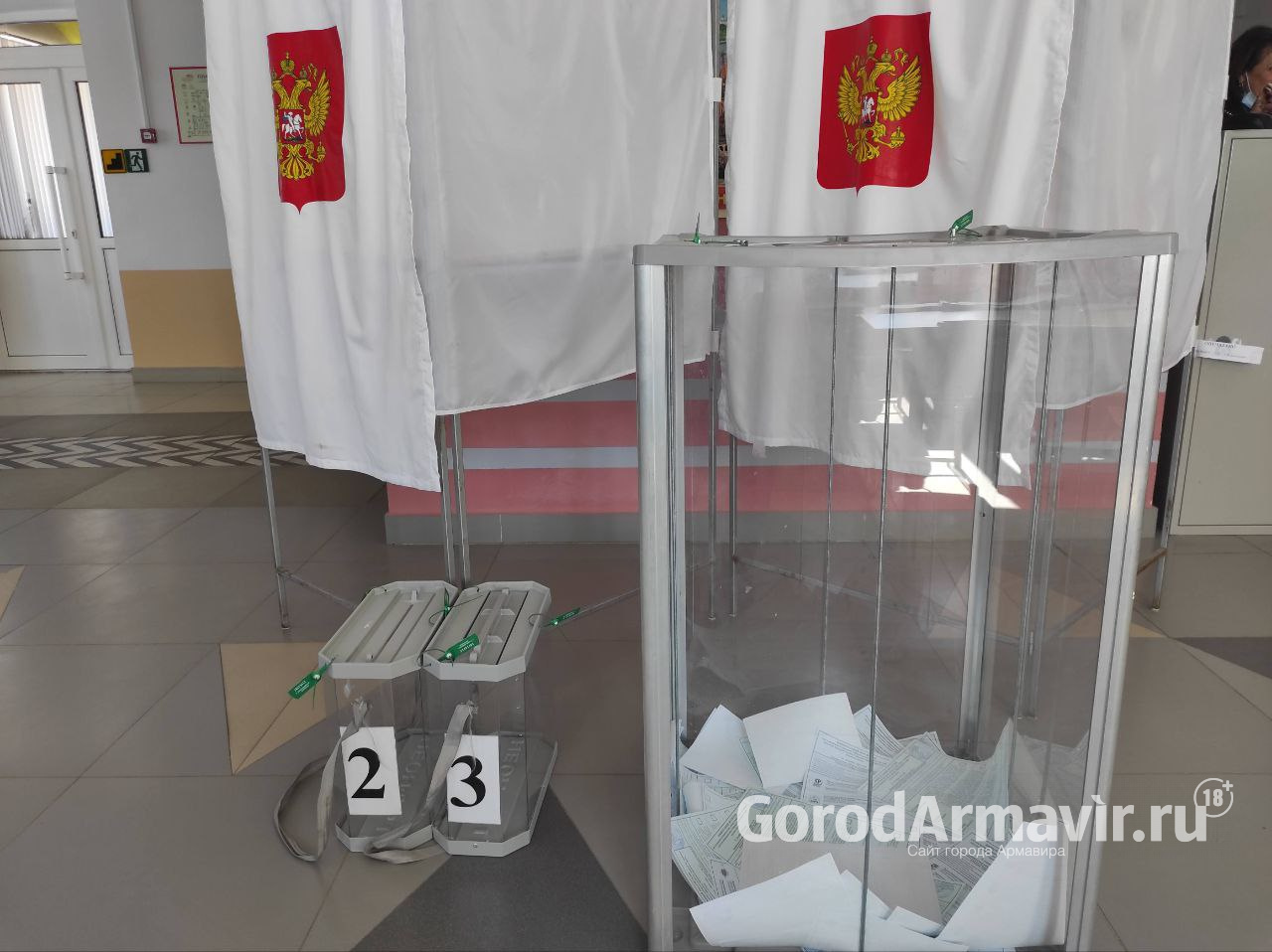 В ГДК Армавира начал работу экстерриториальный избирательный участок