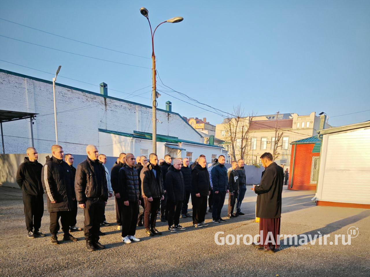 Из Армавира отправили очередную партию призывников 