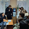 «Студенческий десант» АЮТ познакомился с работой ОГИБДД Армавира