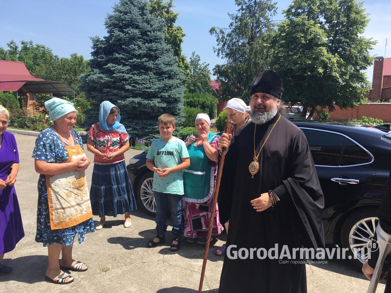 Епископ Герман посетил храмы Армавирской епархии