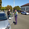В Армавире сотрудники Госавтоинспекции ко Дню отца провели акцию "Папа везёт правильно!"