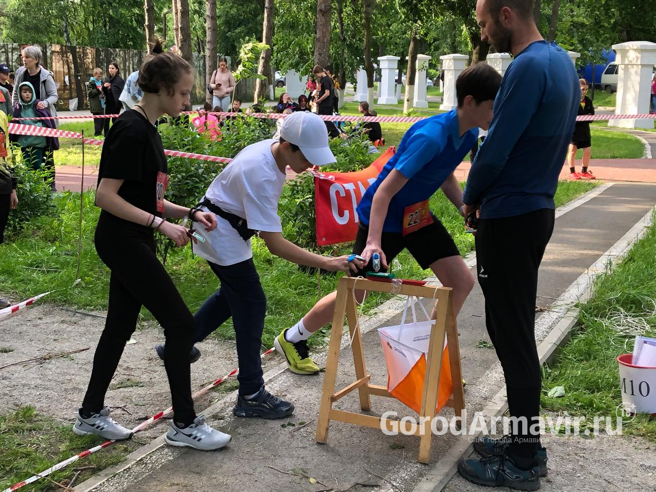 В Армавире участниками соревнований по спортивному ориентированию стали 250 человек
