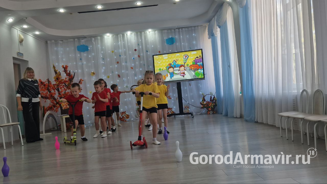 В детском саду № 6 Армавира прошла викторина "Правилам движения - наше уважение!"