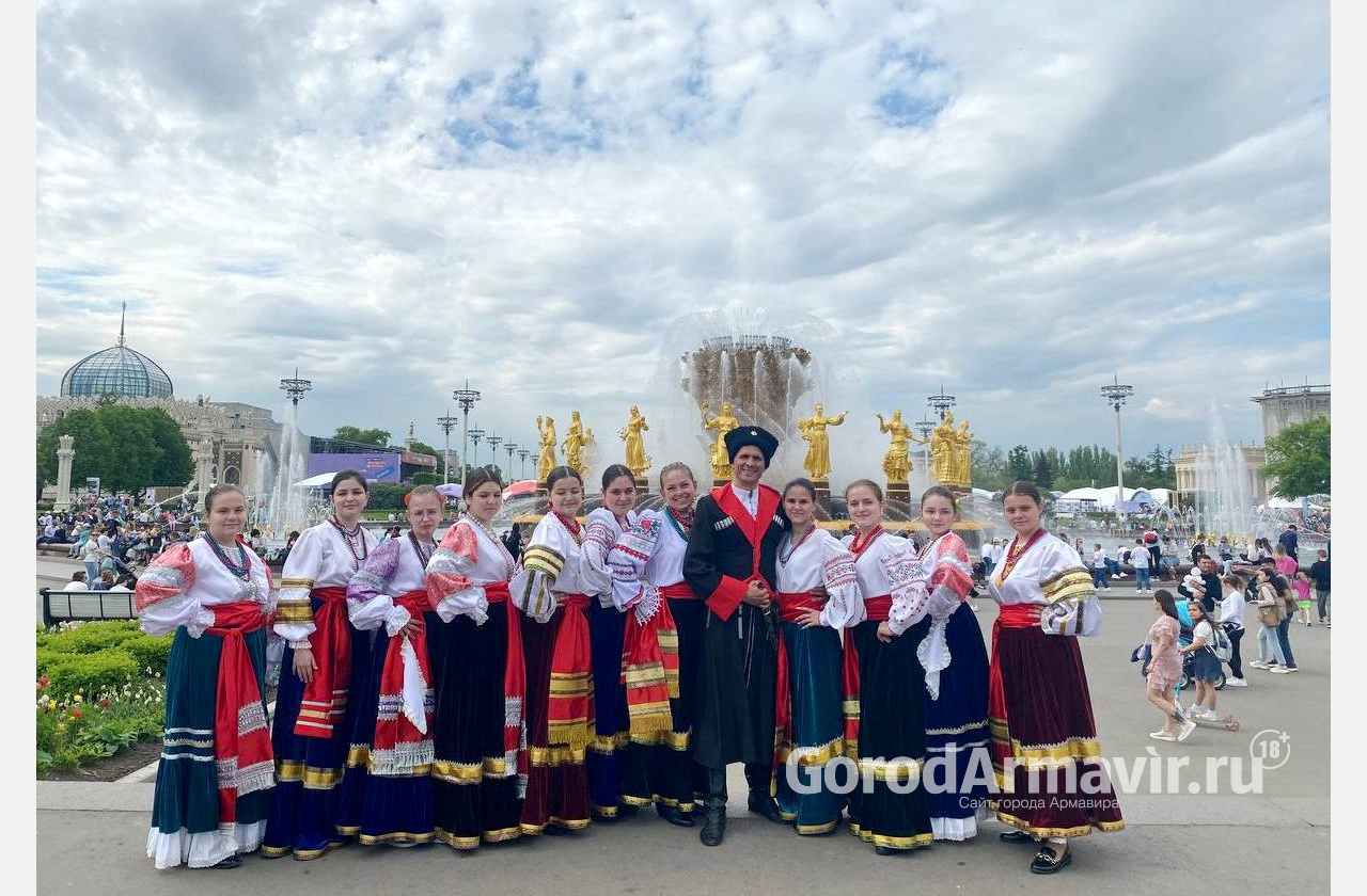 Ансамбль «Дубравушка» из Армавира выступит в День России на Красной площади