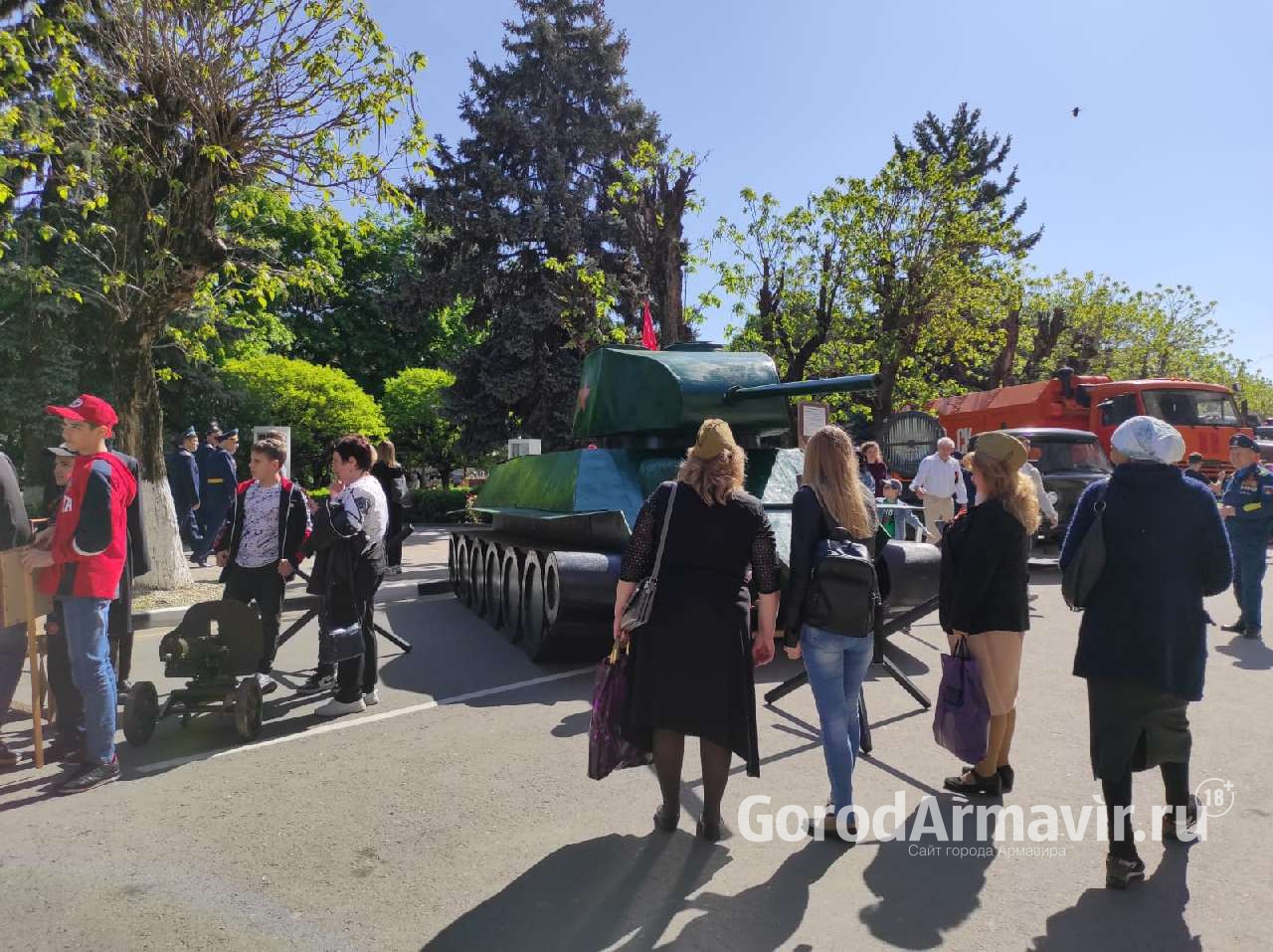 В Армавире с 3 по 6 июля в Северном микрорайоне пройдет выставка военной техники 