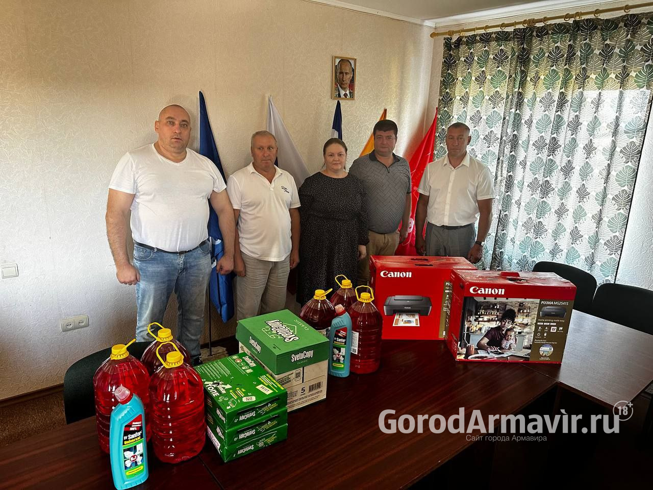 Активисты Армавира доставили более 1 тонны гуманитарной помощи жителям Херсонской области