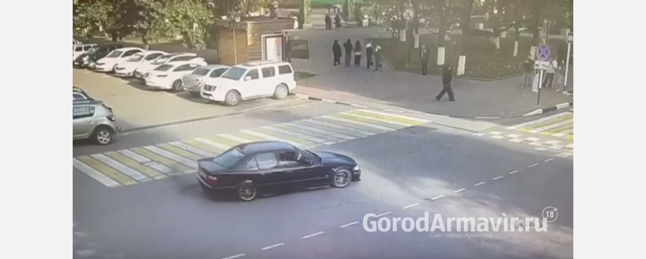 Полицейские наказали лихача на BMW за дерзкий дрифт в центре Армавира 