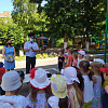 Полицейские Армавира провели в детском саду № 28 "Урок мужества"