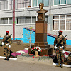 В армавирской школе №7 установили бюст Георгия Жукова
