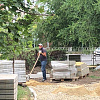 В Армавире продолжаются работы по благоустройству 2 скверов