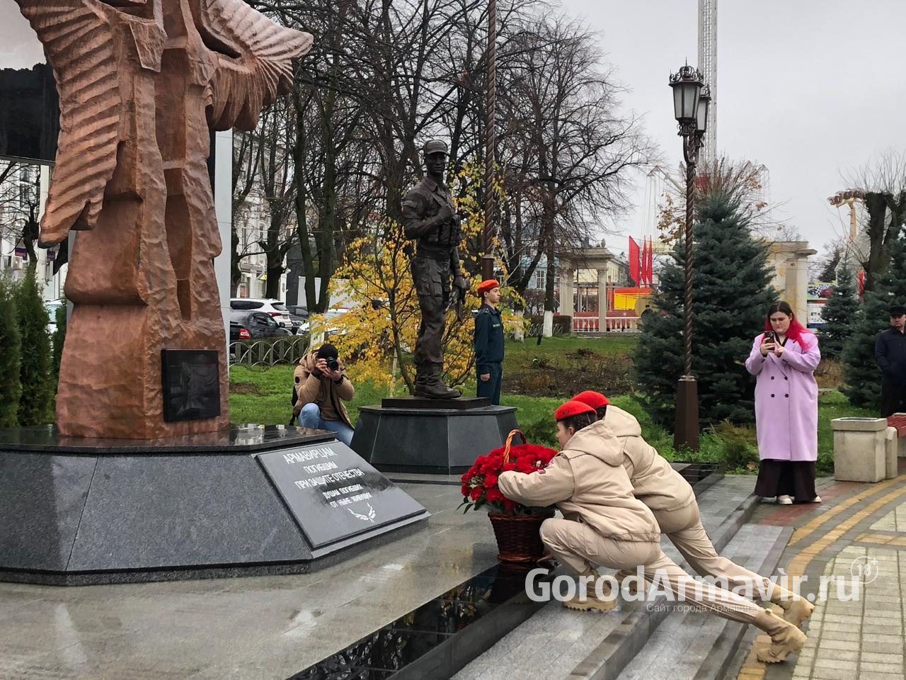 В Армавире 11 декабря отметили День памяти погибших в Чечне