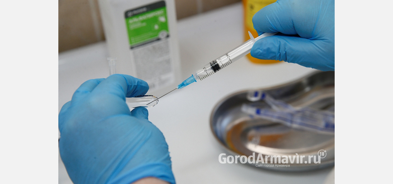 В Армавире прививку от гриппа сделали 27 268 человек 