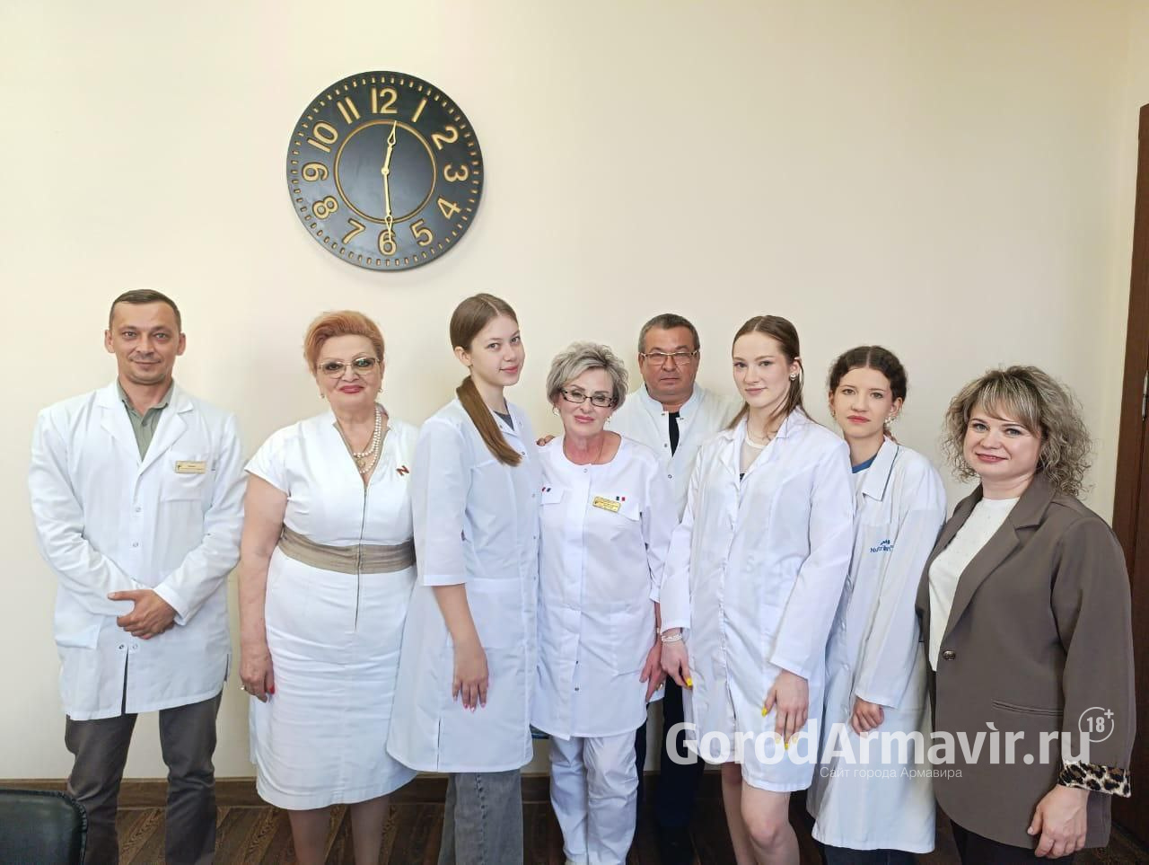 Ученики лицея № 11 прошли практику в городской больнице Армавира