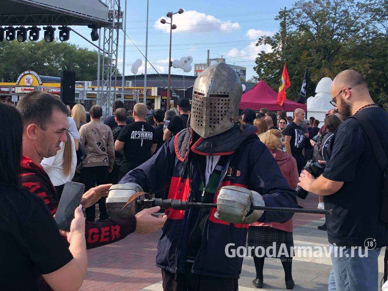 В Армавире впервые прошел фестиваль «Русский двор»