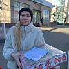 В Армавире волонтеры акции взаимопомощи #МЫВМЕСТЕ поздравили членов семей участников СВО