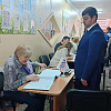В Армавире в школе № 3 проголосовал  координатор движения "МЫ ВМЕСТЕ" Георгий Титов