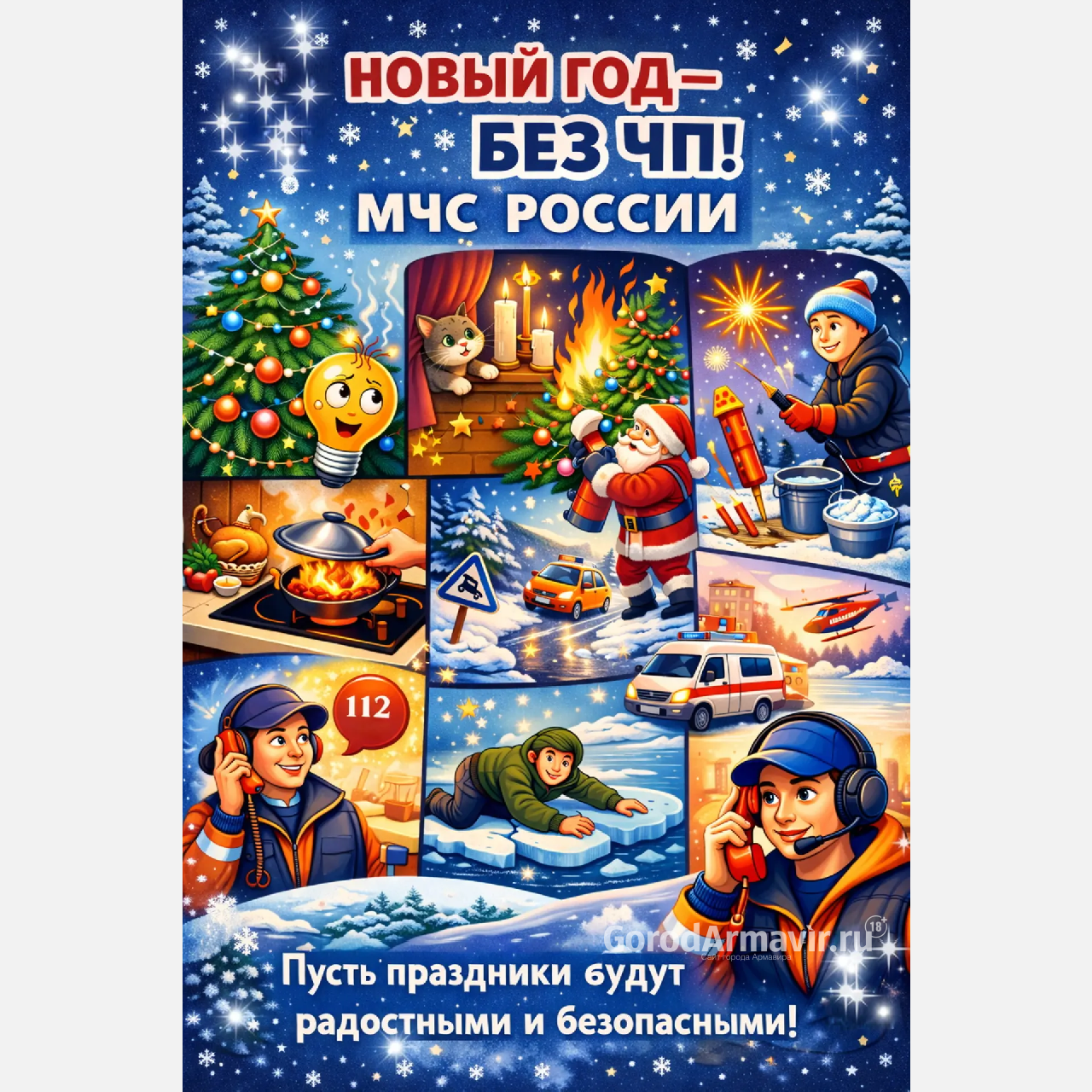 Жители Армавира должны быть внимательными при использовании пиротехники