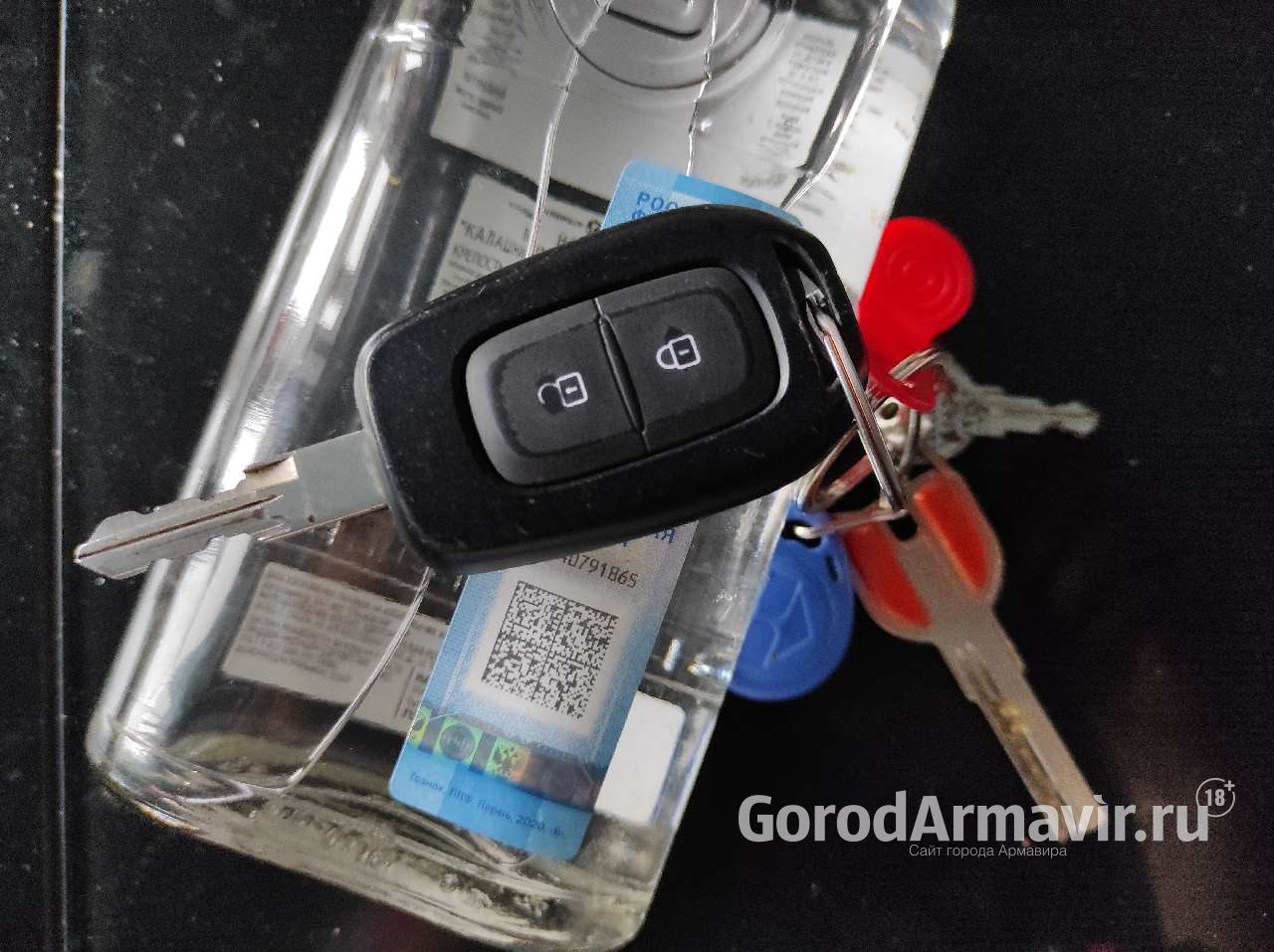 Пьяный водитель на Kia Sorento катался по ночным улицам Армавира