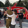 Молодежные активисты провели флешмоб «Вальс Победы» в 6 микрорайонах Армавира