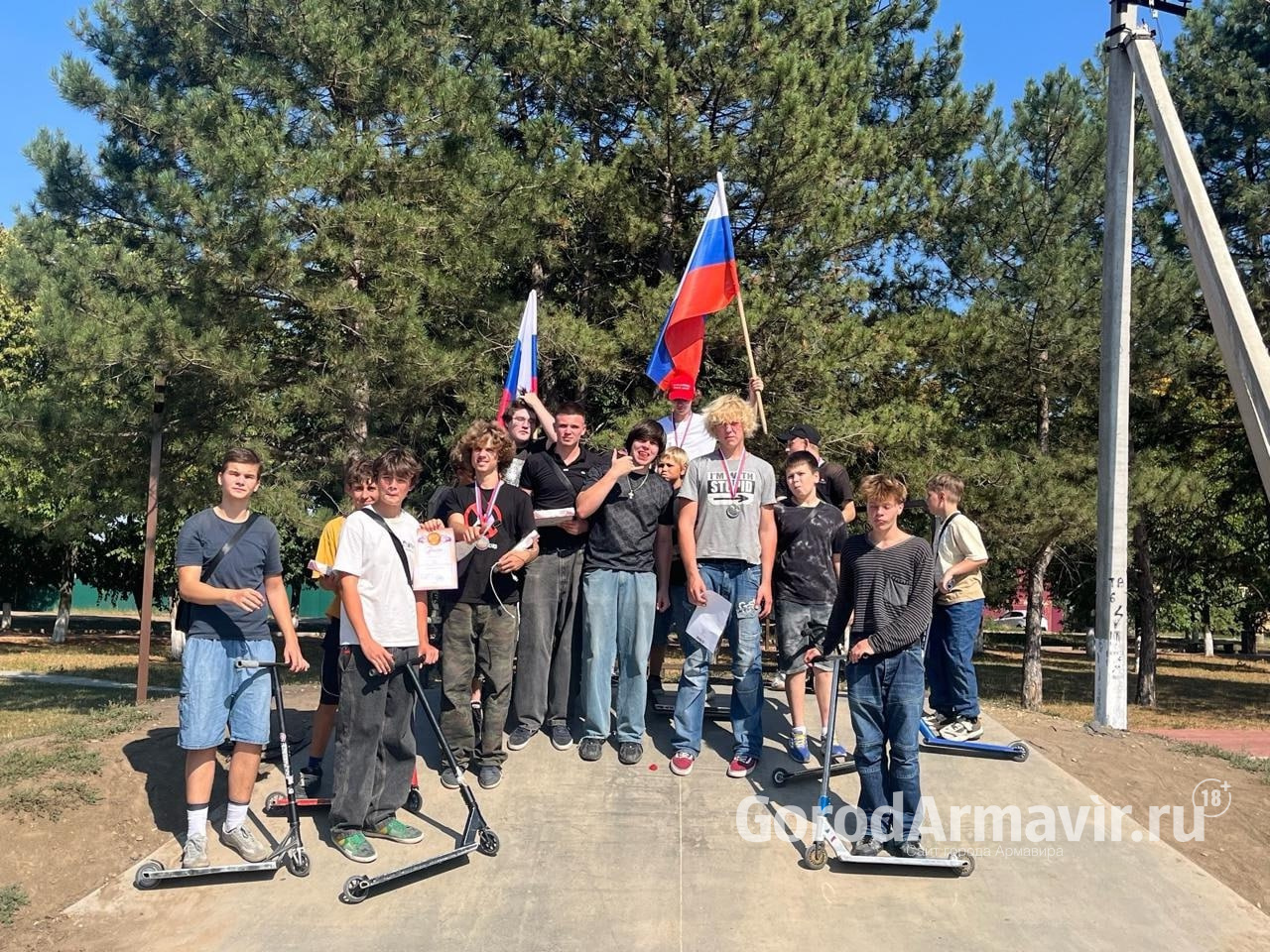 В Армавире прошли соревнования среди райдеров «Энергия улиц»
