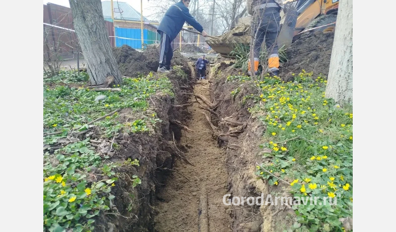 Жители благодарят специалистов Росводоканал Армавир за улучшение водоснабжения домов по ул. Советской Армии