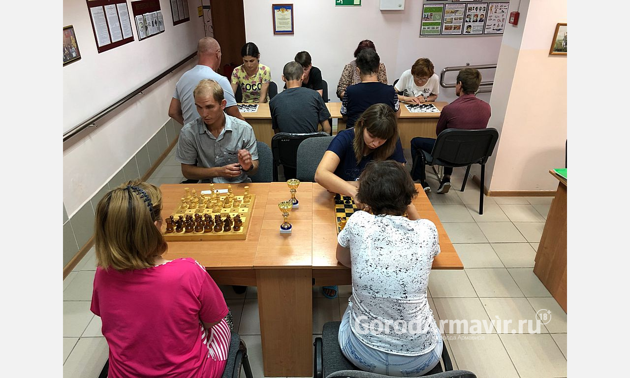 В Новокубанском центре реабилитации инвалидов прошел шахматный турнир