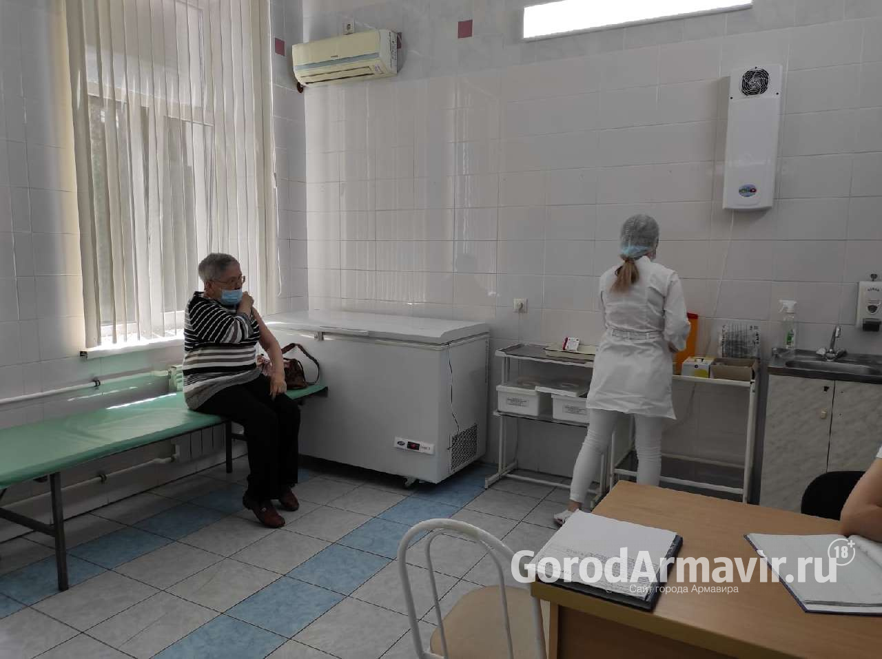 В Армавире прививку от коронавируса сделали 82 тысячи 794 жителя 