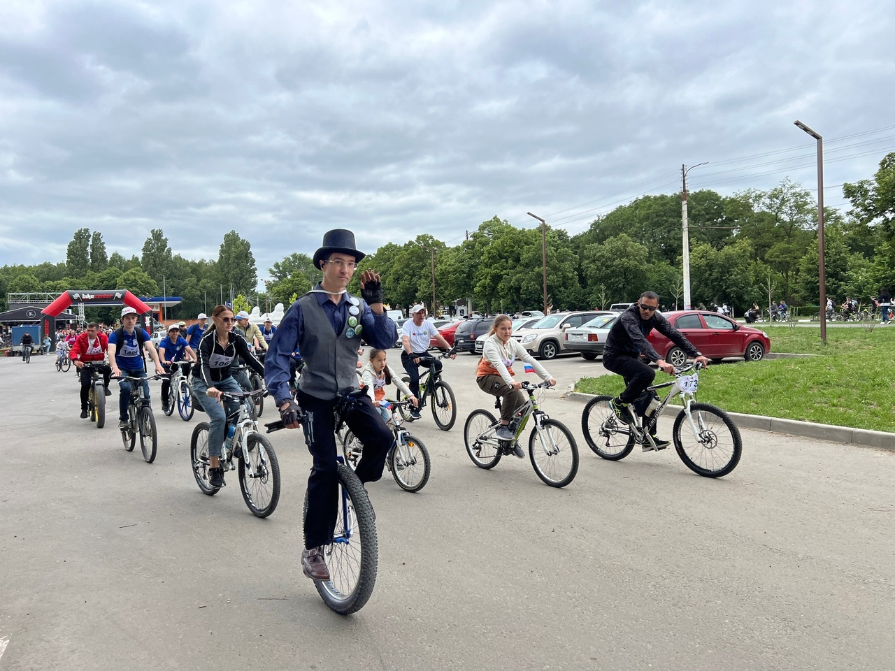 В Армавире 250 горожан стали участниками велопарада «Маршрут здоровья» 