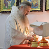 В ночь на 19 января епископ Армавирский и Лабинский Савва совершил литургию в Свято-Никольском соборе