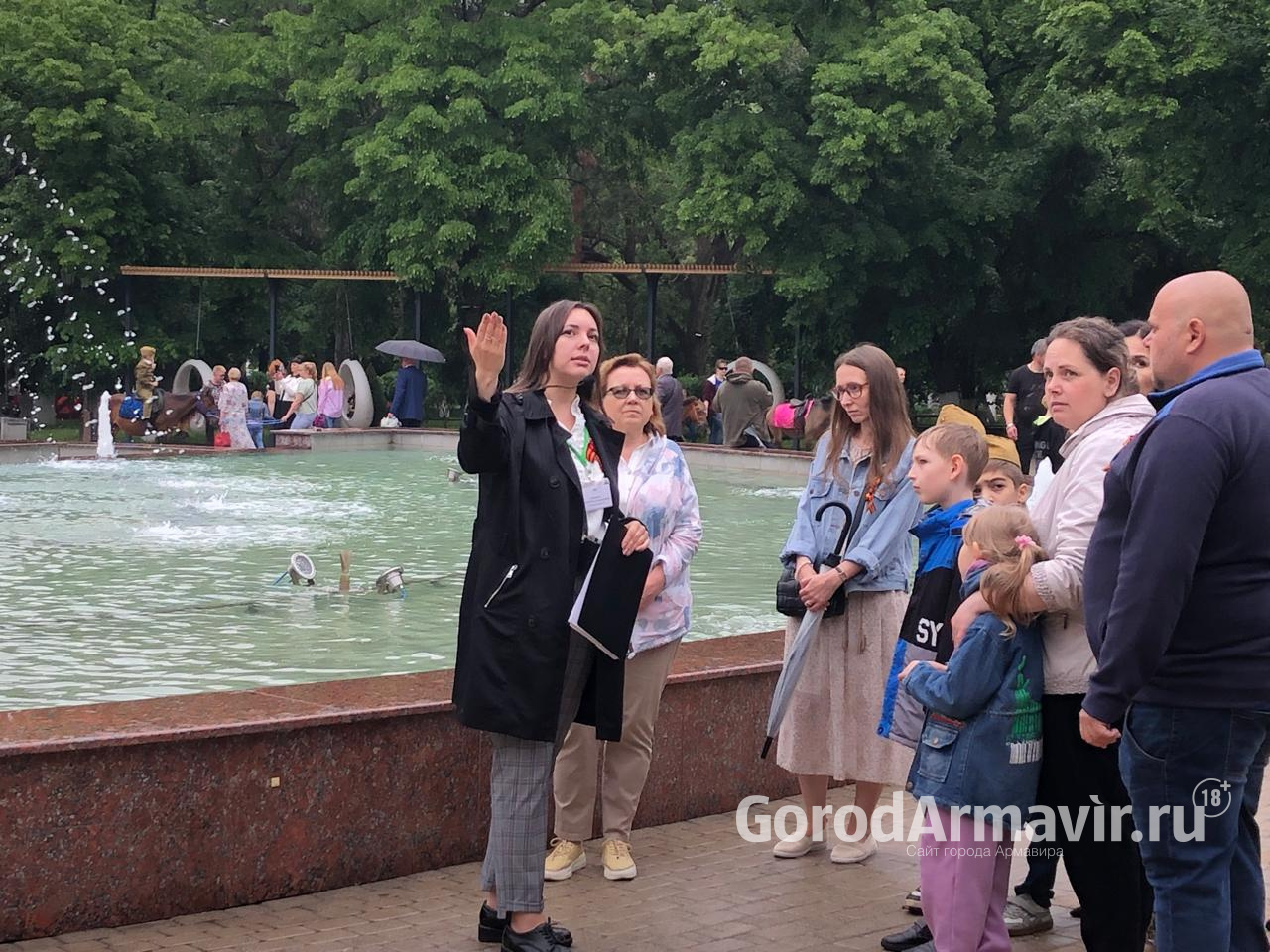 В Армавире 9 мая все желающие смогли примкнуть к бесплатной экскурсии