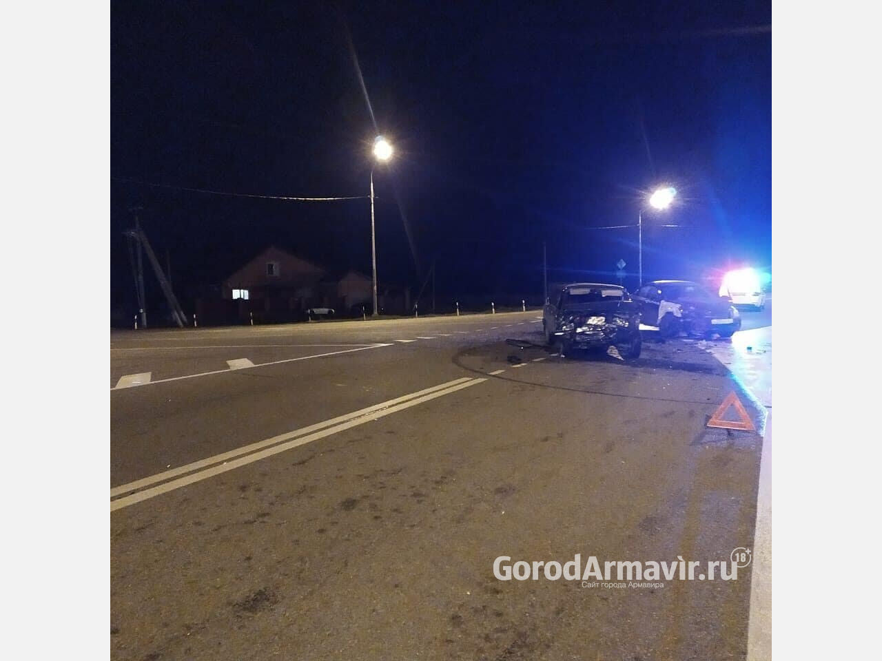 Три человека пострадали в ДТП на дороге Армавир-Успенское 