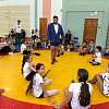 В Армавире в школе №7 прошел открытый урок по самбо