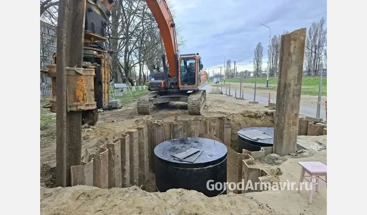 Росводоканал Армавир завершил ремонт коллектора по ул. Шоссейной