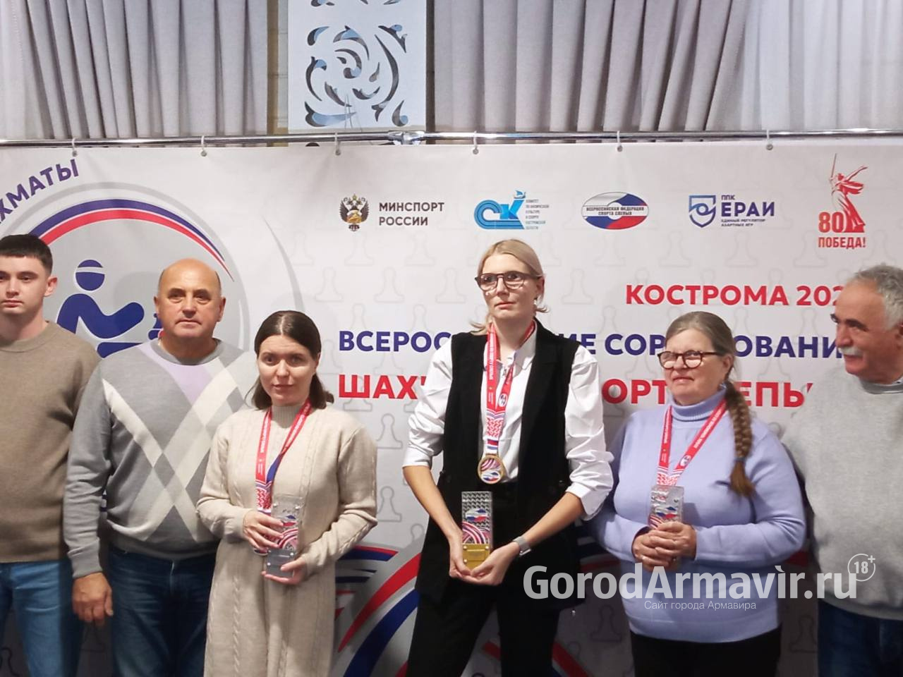 Дана Летова из Армавира завоевала серебро на Всероссийских соревнованиях по спорту слепых 