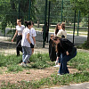 В Армавире более 60 студентов присоединились к Всероссийскому субботнику