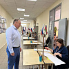 В Армавире председатель городской Думы Александр Поляков проголосовал на участке 0456