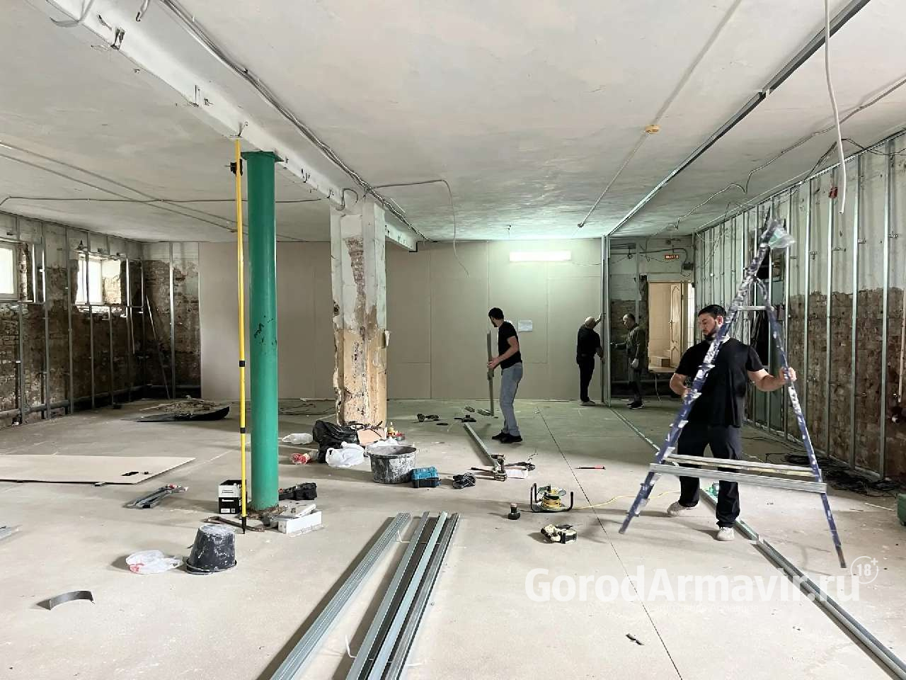 В Армавире на ремонт цокольного этажа школы №10 выделили 3 млн рублей