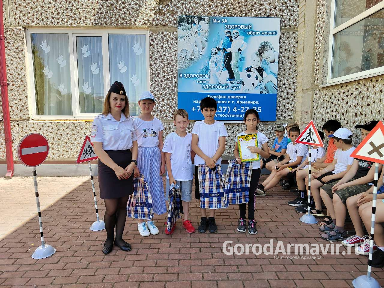 В конкурсе «Безопасное колесо-2022» победителями стали ученики школы № 20 Армавира 